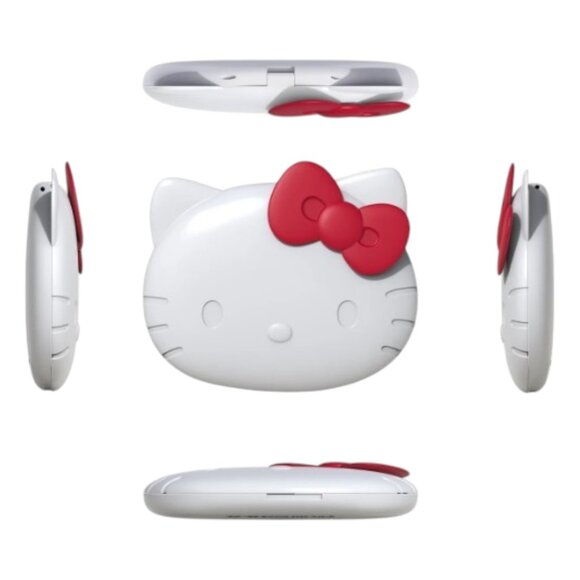 Impressions Hello Kitty Kawaii Compact Mirror w/ Touch Sensor, 2X Magnifying Top - Picture 8 of 9